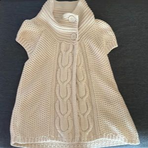 EXPRESS cowl neck, short-sleeved sweater or shawl.